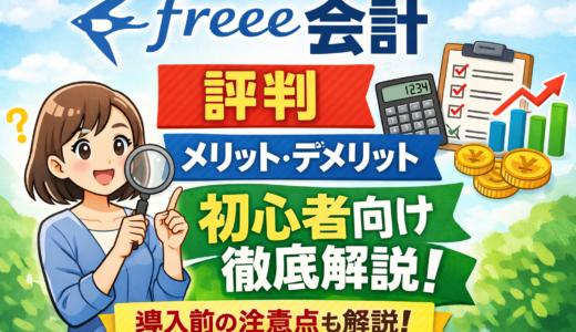【徹底解説】freee会計の評判｜導入前に知るべきメリット7選・デメリット8選