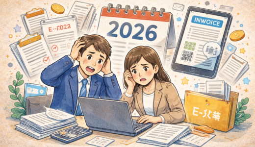 【2026年最新版】経理は激変！税制改正・電帳法・インボイス制度の変更点を完全解説