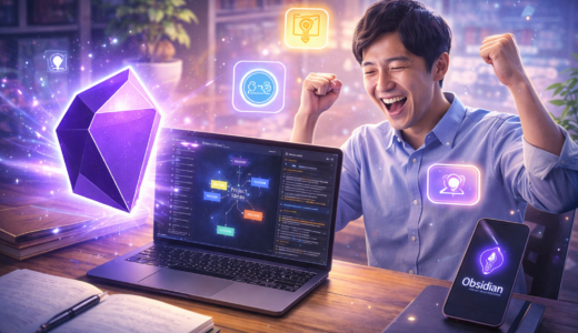 【完全解説】Obsidianはなぜ最強？IT初心者が使うべき6つの理由を徹底解説