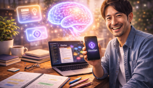 【保存版】Obsidianで「第二の脳」を構築。もう忘れない最強の知識管理術